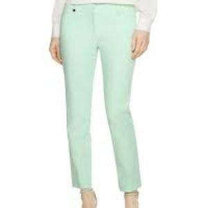 White House Black Market Divine Green Perfect Form Slim Ankle, Size 8R